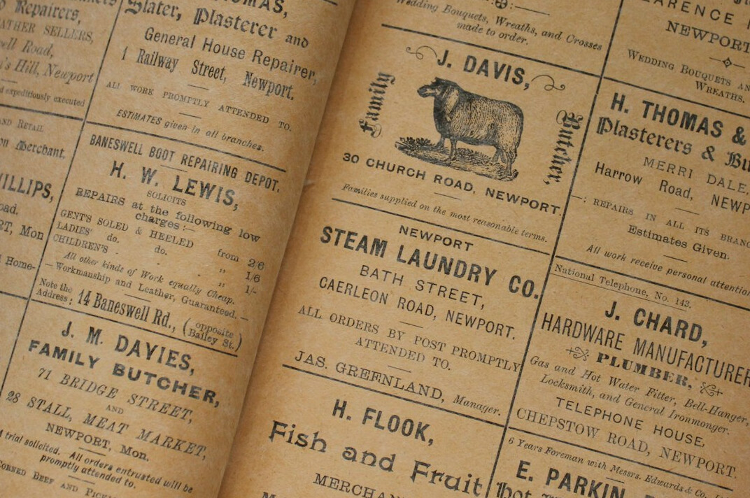 old soap advertisement