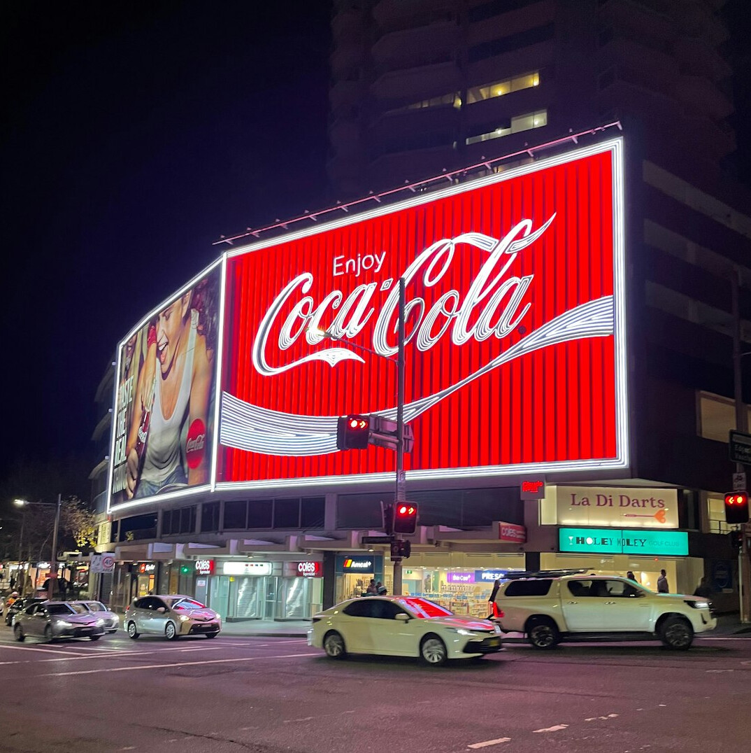 classic coca cola ad